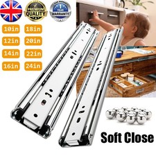 Soft Close Heavy Duty 250mm-600mm Drawer Slides Full Extension Cabinet Runners
