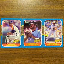 3 Nolan Ryan 53 Eddie Murray 37 Wade Boggs 14 1987 Donruss HIGHLIGHTS MLB Cards