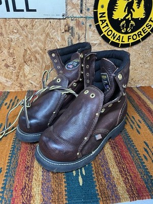 Carolina 8'' Steel Toe External Metguard EH Work Boot 505 Mens Sz 6 D Brown