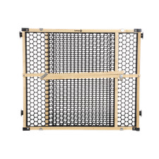 Safety 1st 24 Inch Kids/Baby/Pet Bamboo Multi-Use Wood Frame Gate