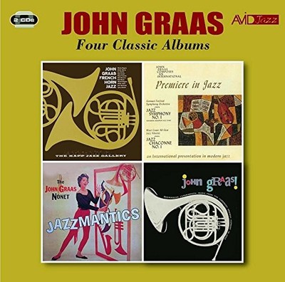 GRAAS - 4 CLASSIC ALBUMS FRENCH HORN MUSIC /   / JAZZMANTICS / PREM - G11501z