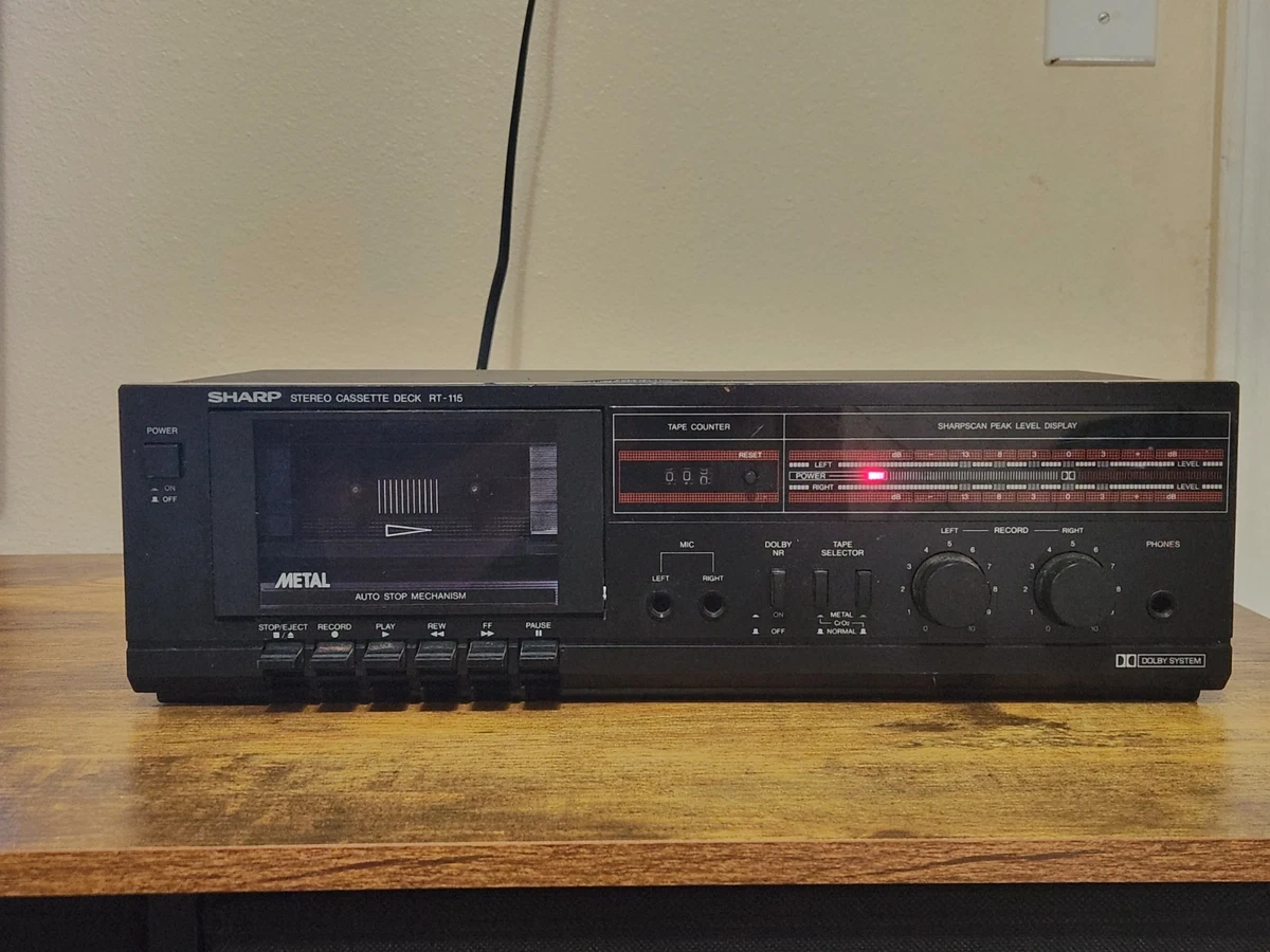 sharp cassette deck products for sale | eBay