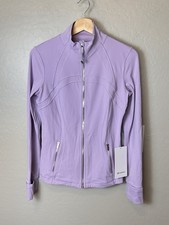NWT Lululemon Define Jacket Nulu - LLAY, Silver Zip - Size 8