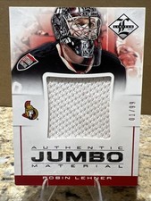 2012-13 Panini Limited Robin Lehner JERSEY JUMBO /99!! Ottawa Senators