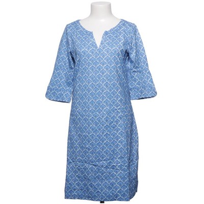 Hatley, Kleid, Größe: M, Blau/Weiß, Baumwolle, Sonstiges, Damen #6nc