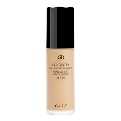 3 Pack Longevity Collagen Foundation SPF 20 - 502 Cool Beige by GA-DE for Women