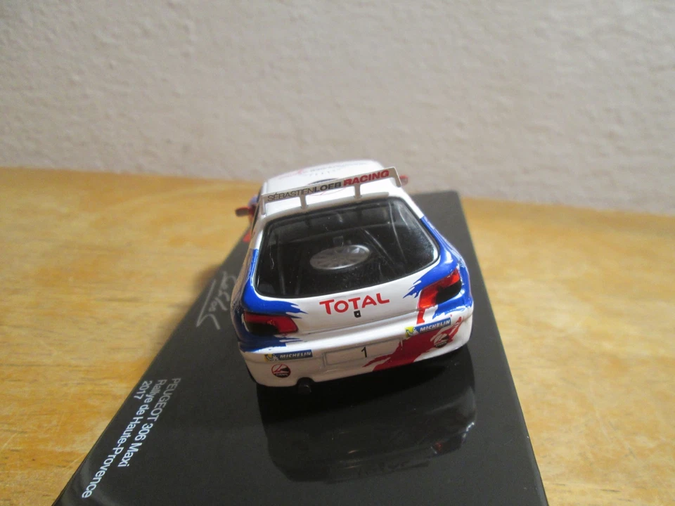 标致 306 Maxi - Rally de Haute - 普罗旺斯 2017 - Sébastien Loeb - 1/43 Altaya — 第 3/4 张图片