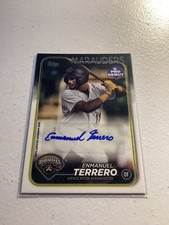2024 Topps Pro Debut - Enmanuel Terrero #PD-12 Autographs (AU, RC)