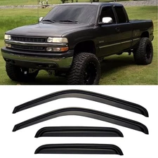 For 99-06 Chevy Silverado & GMC Sierra 1500 Extended Cab Rain Guard Window Visor