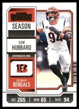 2023 Panini Contenders #23 Sam Hubbard