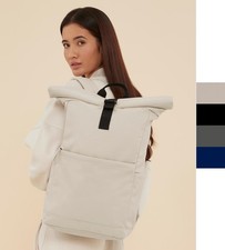 Bagbase Premium Recycled Roll Top Backpack BG186 Rucksack NEU