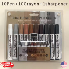 6/10 Pcs Furniture Touch Up Marker Pen Wood Scratch Repair Filler Remover Fix