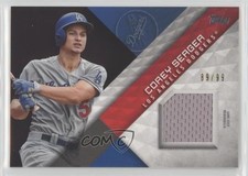 2018 Topps Major League Material Series 1 Black 89/99 Corey Seager #MLM-CS 08jk
