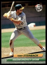 1992 Ultra Terry Steinbach Oakland Athletics #116