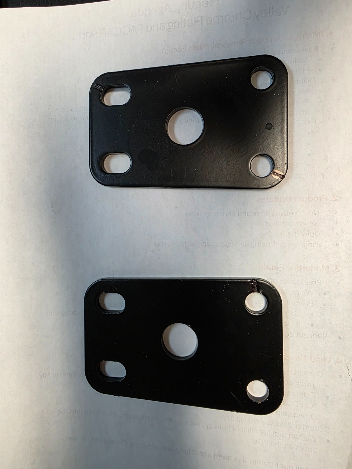 1962-73 Mopar A,B,C and E Body Leaf Spring Reinforcement Plates.
