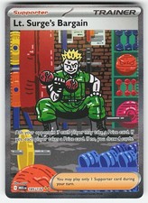 Lt. Surge's Bargain Holo ME01 Mega Evolution 185/132 NM osare on eBay