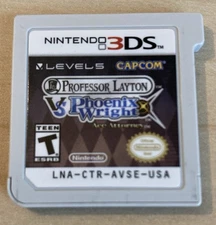 Professor Layton vs. Phoenix Wright Ace Attorney Nintendo 3DS Cartridge Only