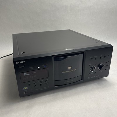 Sony Disc Explorer 400 DVP-CX985V 400 Cd DVD Player Tested Working