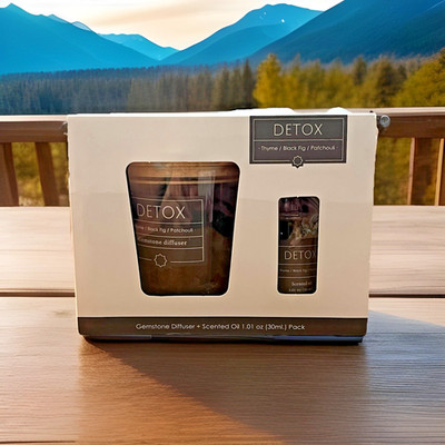 Detox Gemstone Diffuser Oil, 1oz