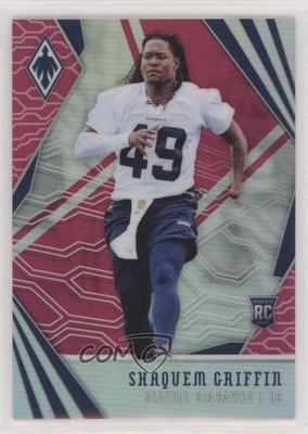 2018 Panini Phoenix Rookies Pink 31/199 Shaquem Griffin #179 Rookie RC 8k4