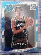 D.J Wilson 2017-18 Panini Donruss Optic Basketball card