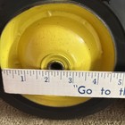 Eska Pedal Tractor wagon Parts Front Wheels and tire set star john deere yellow  — photo 9