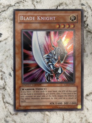 Blade Knight CT1-EN002 Limited Edition 1996 Yu-Gi-Oh TCG Card LP