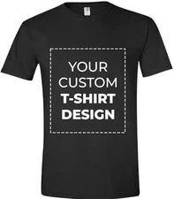 Gildan Heavy Custom Personalized TShirt Print Your Logo Photo Custom Made Shirt