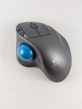 Logitech M570 Wireless Trackball Mouse With USB Receiver Dongle, Tested Working