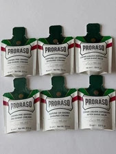 Proraso Pre-Shave Cream & Shaving Cream & After Shave Balm 6-PK New Free Ship