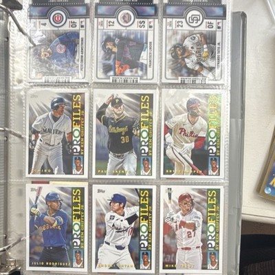 Topps 2024 MLB Profiles by Ken Griffey Jr. Trading Cards Pete Crow-Armstrong Ic 