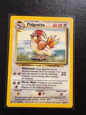 Pidgeotto 22/102 Rare Base Set Unlimited Pokemon Moderately Played on eBay