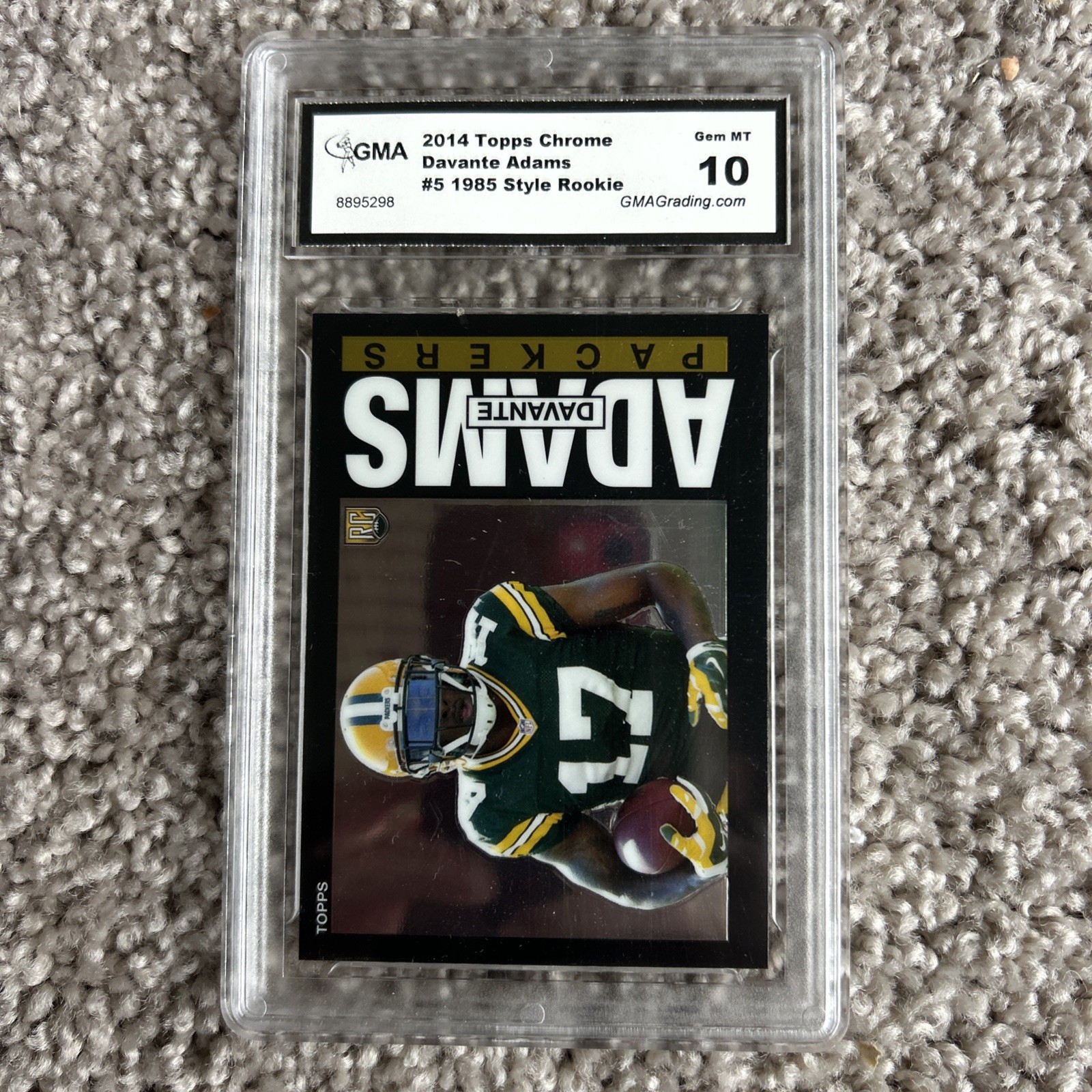 Davante Adams Topps Chrome Mini Topps 1985 #5 Base