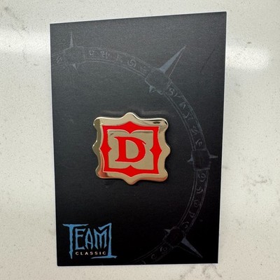 RARE Blizzard Entertainment Team 1 Classic Internal Employee Only Diablo Pin