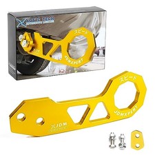 Auto Aluminum JDM Kit Racing Style Trailer Towing Ring Rear Tow Hook Gold