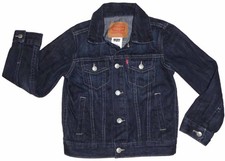 LEVIS Kids Sz 6 Reg 5-6 yrs  Red Tab CLASSIC DENIM JEAN JACKET Button Up