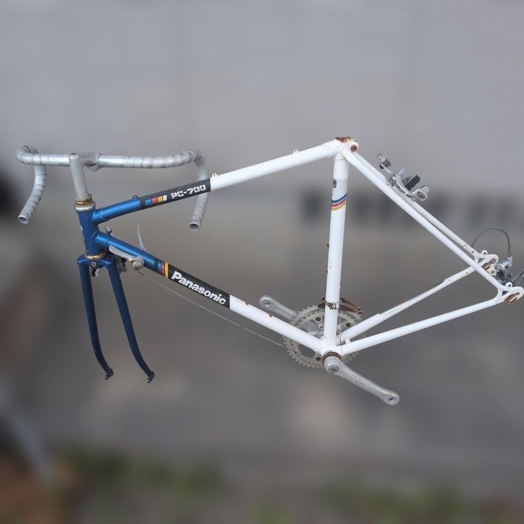 PANASONIC PC700 Road Bike Frame Set w/ Wheels 700C | eBay