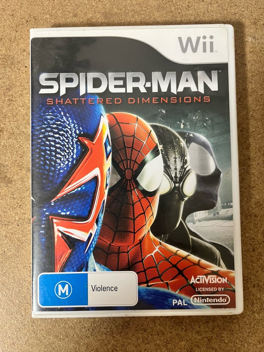 Spider-Man: Shattered Dimensions - Nintendo Wii Game with Case