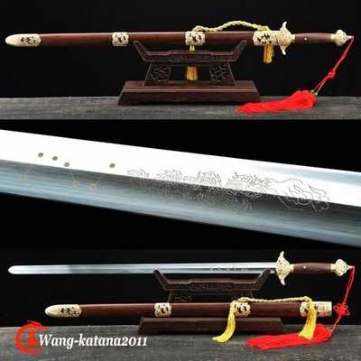 Chinese Kungfu Soft Taiji Jian WuShu Practice Tai Chi Sword Stainless Steel