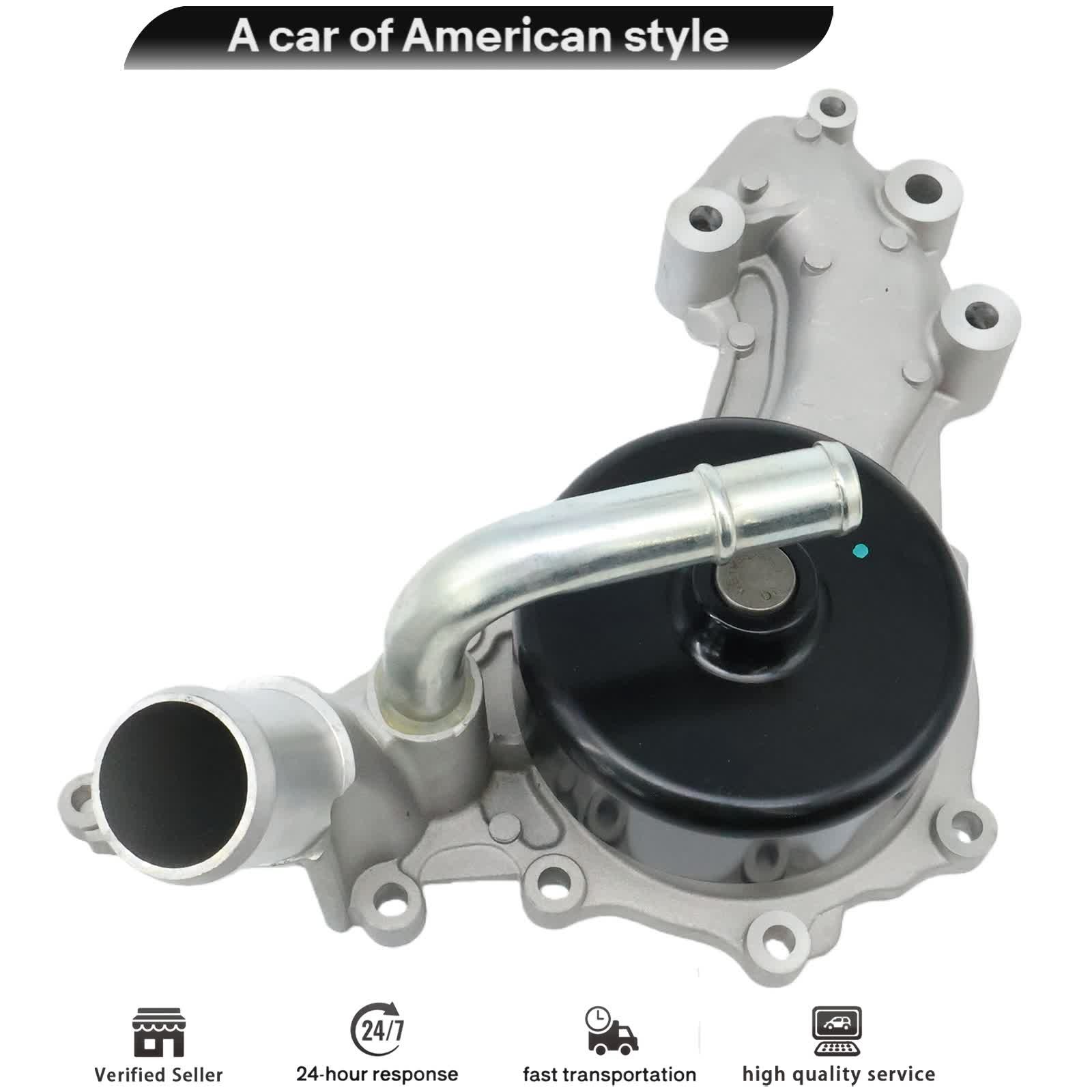 Engine Water Pump+Thermostat Housing for Maserati Quattroporte Ghibli 3.0 V6