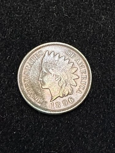 1896 Indian Head Cent  XF+