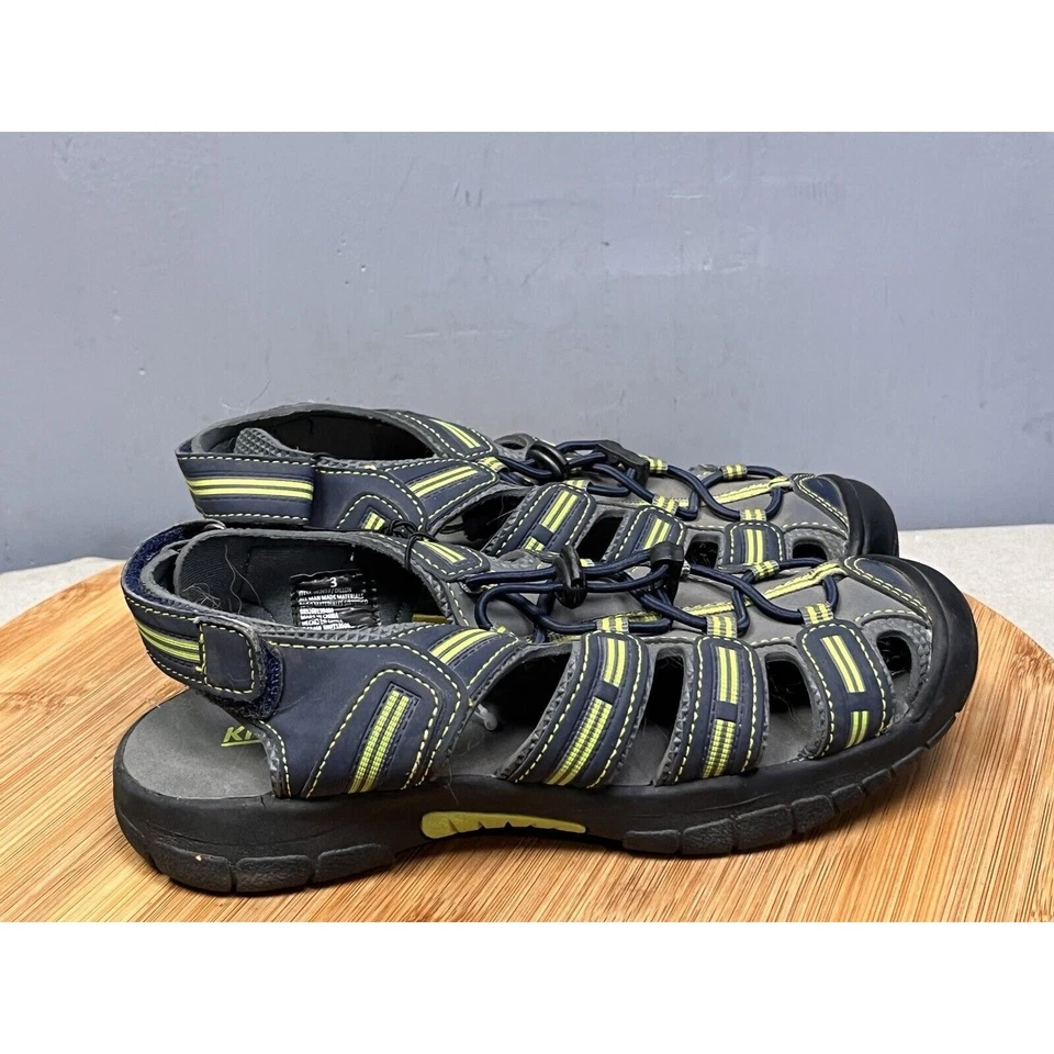 Сандалии Khombu молодежные 3 Dillon водные виды спорта рыбаки 962653 синие туфли на плоской подошве - Изображение 2 из 4