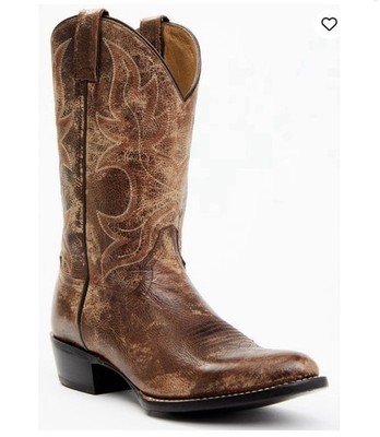 Demo Try On NWT Cody James  Men s Larsen  Western Boots Distressed Brown Sz 8.5