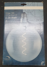 Osram 1906 5W LED Big Globe Bulb Vintage Spiral Filament Gold Glass Dimmable d11