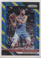 2018-19 Panini Prizm Choice Blue Yellow & Green Prizm Austin Rivers #243 d4v