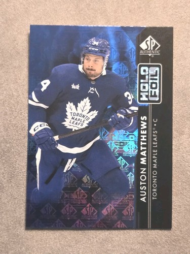 Auston Matthews #HF-25 2023 SP Authentic Holofoil card