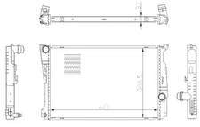 NRF 59228 Radiator, Engine Cooling for BMW