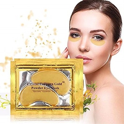 10/20/30/50/60/80/100 pairs wholesale New Crystal 24K Gold Powder Gel Collagen.