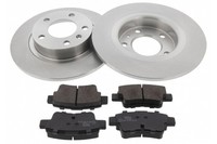 Mapco Bremsensatz Scheibenbremse 47715 FüR Corsa Opel S07 L08 L68 Turbo Cdti