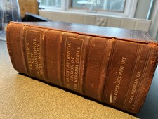 Rare Antique 1911 Websters Unabridged Diction...